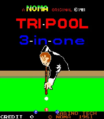 Tri-Pool (Costal Games) screen shot title